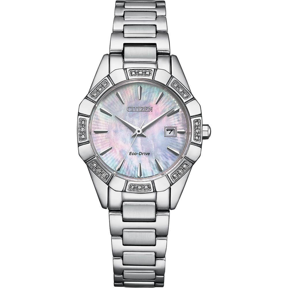 Citizen Eco-Drive Mother Of Pearl Diamond Watch