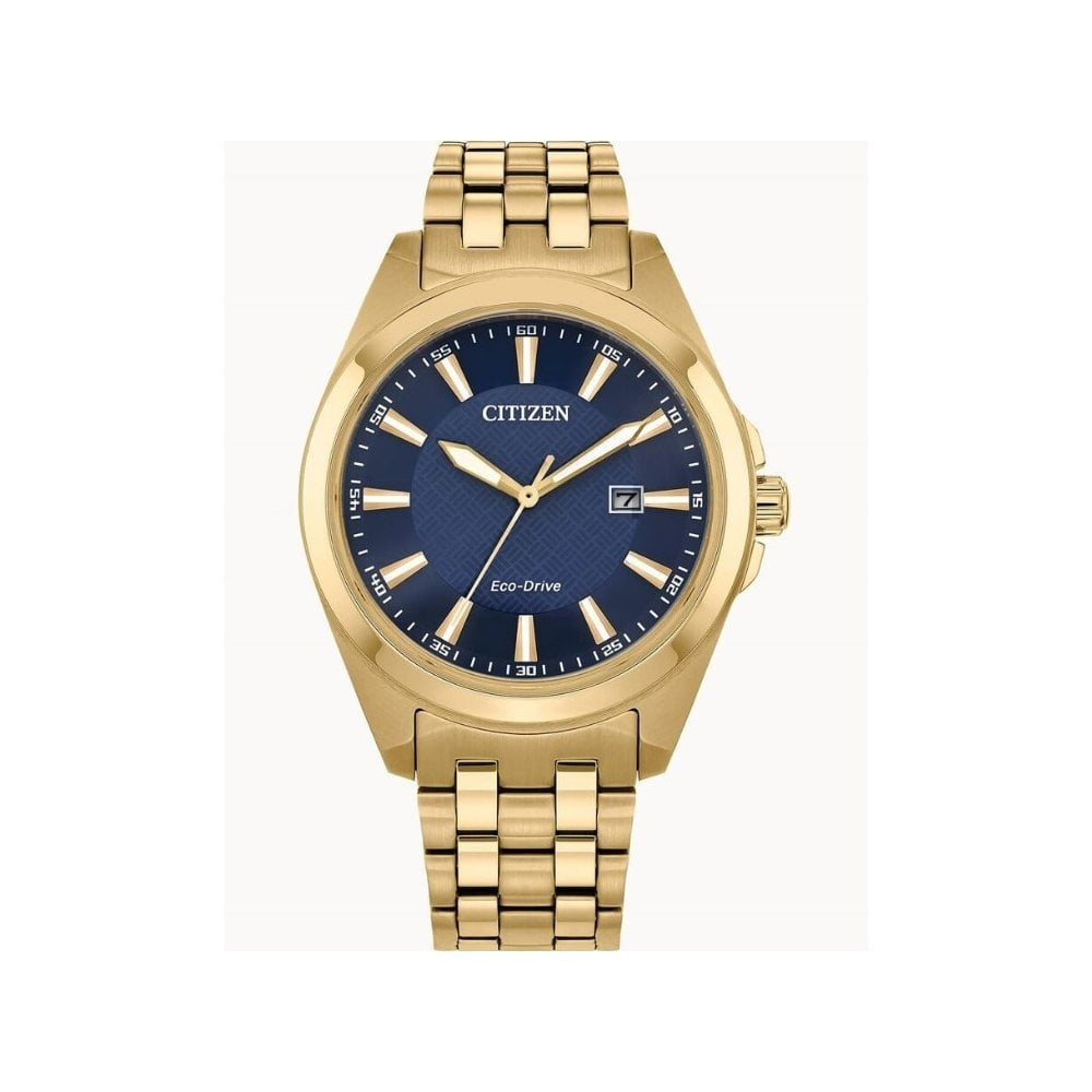 Citizen Eco Drive Peyten 41mm Blue Dial Steel Bracelet Watch
