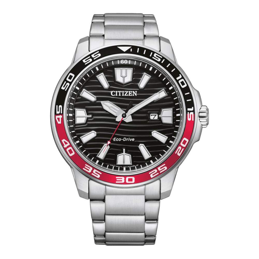 Citizen Sport Eco Drive Stainless Steel Watch 