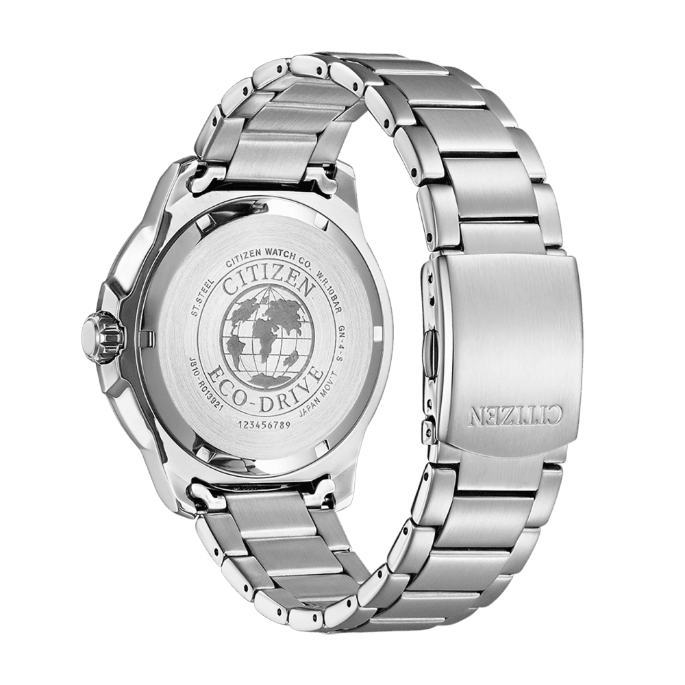 Citizen Sport Eco Drive Stainless Steel Watch 