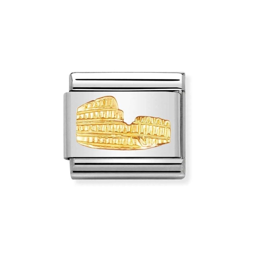 Composable Classic Gold Link Colosseum Charm