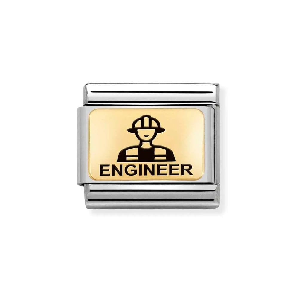 Composable Classic Gold Link 'Engineer' Charm