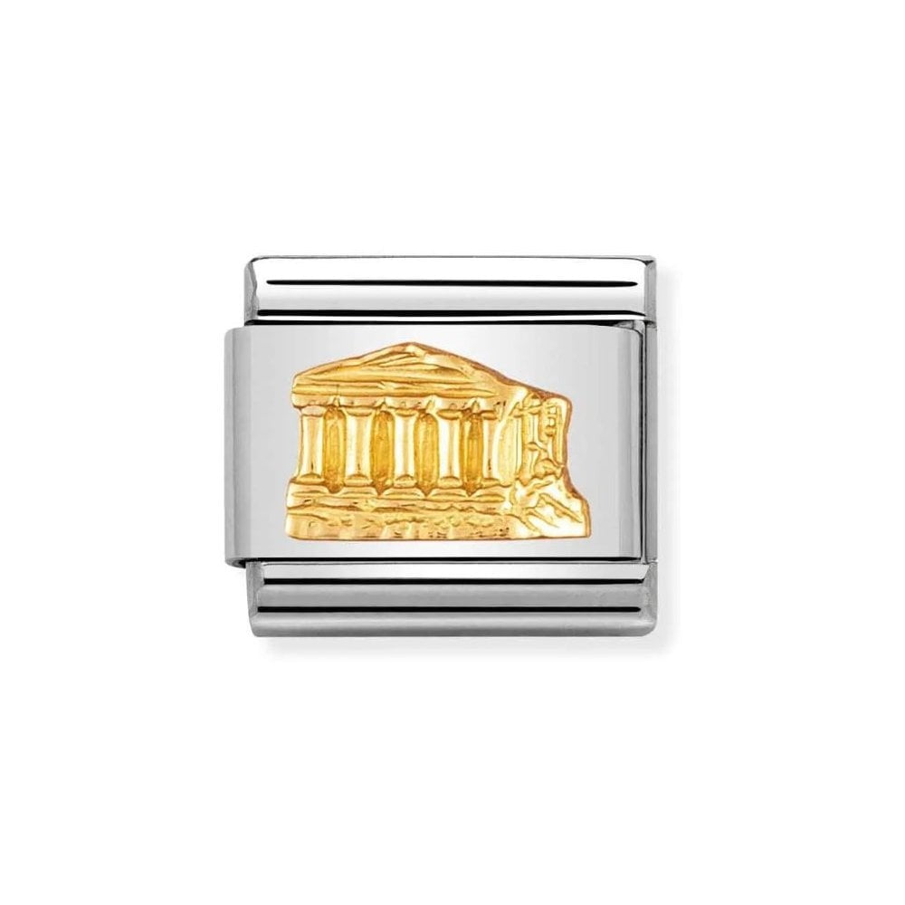 Composable Classic Gold Link 'Parthenon' Charm