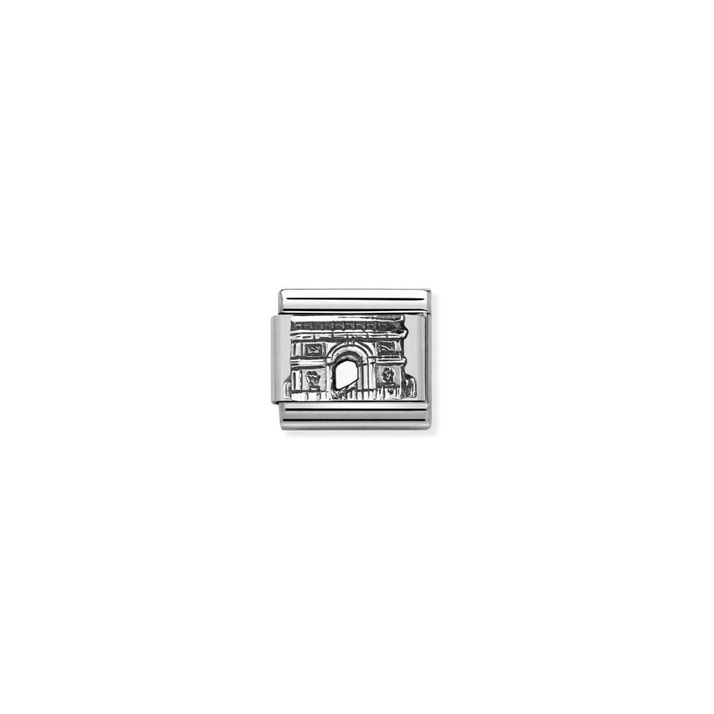 Composable Classic Link Arc de Triomphe symbol in Silver