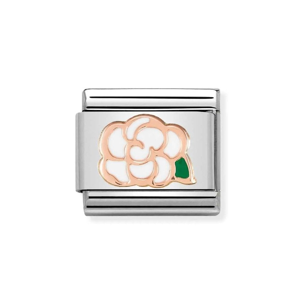 Composable Classic Link Camelia Flower Charm