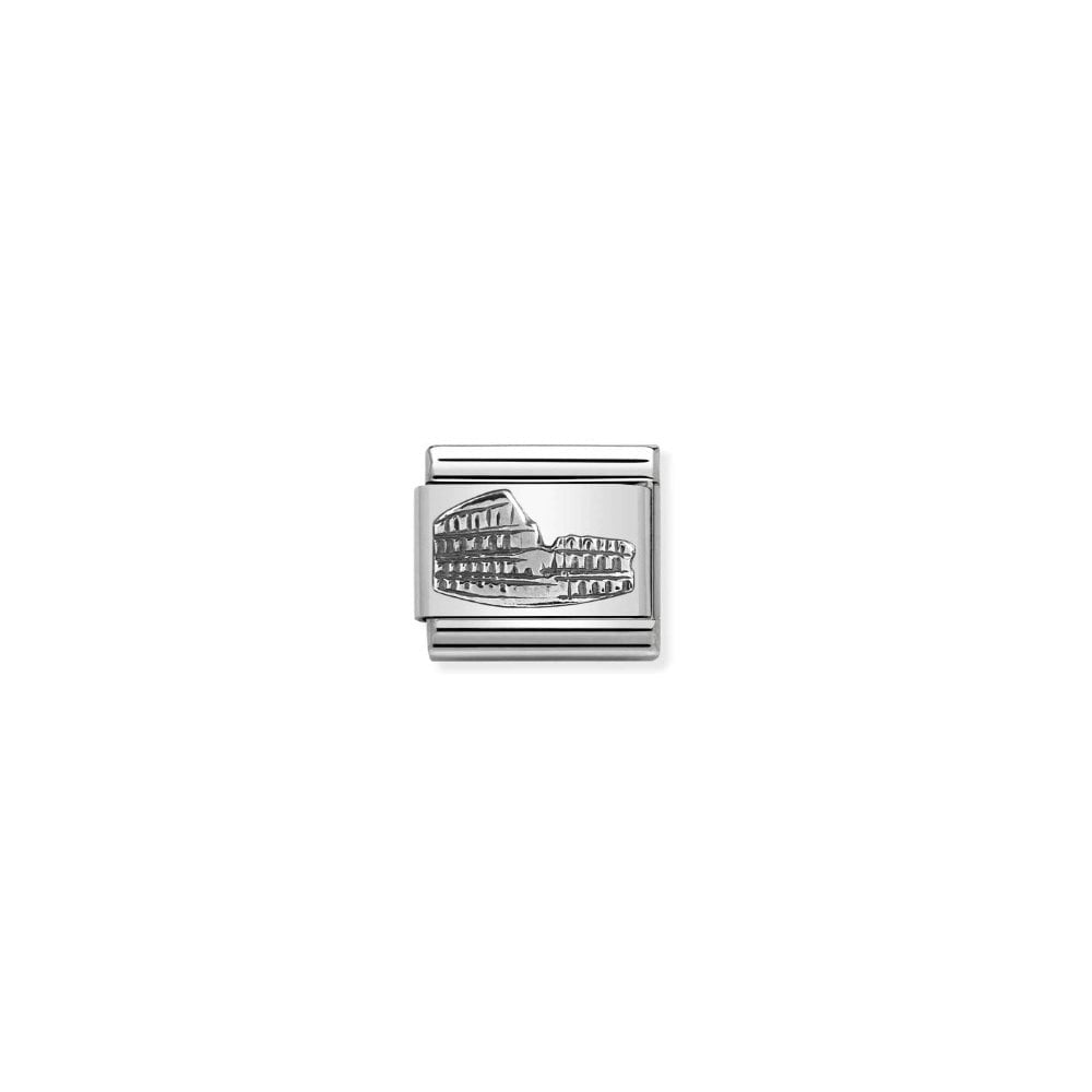 Composable Classic Link Colosseum In Silver Charm
