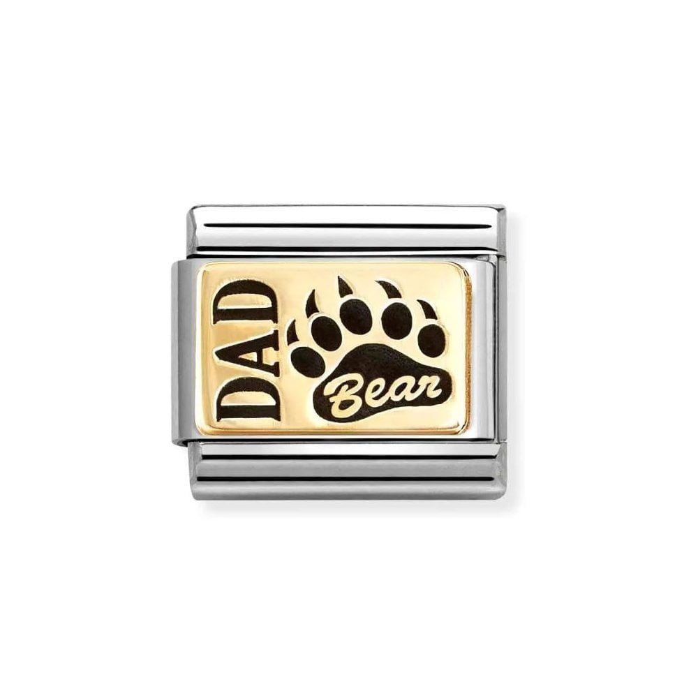 Composable Classic Link, DAD BEAR Charm