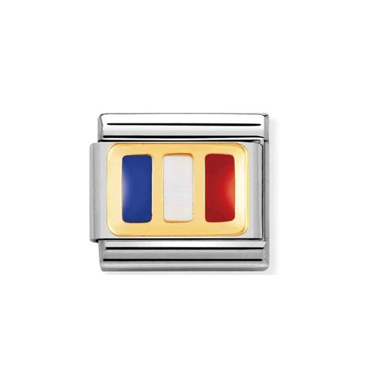 Composable Classic Link France Flag Charm