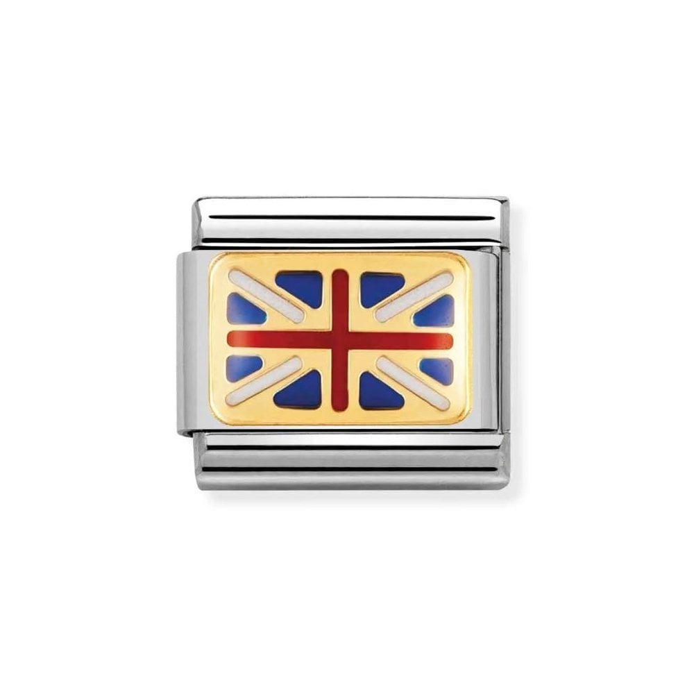 Composable Classic Link Great Britain Flag in Enamel Charm