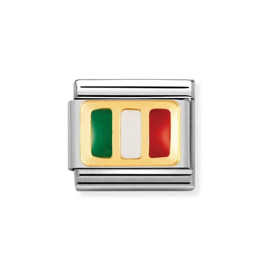 Composable Classic Link Italy Flag Charm