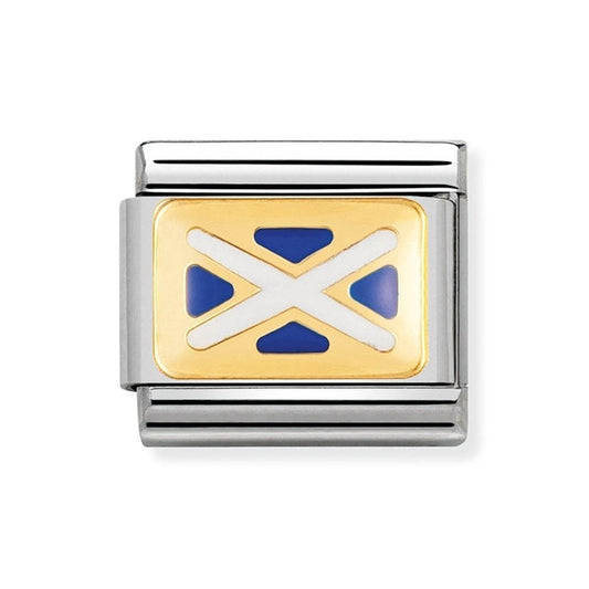 Composable Classic Link Scotland Flag Charm