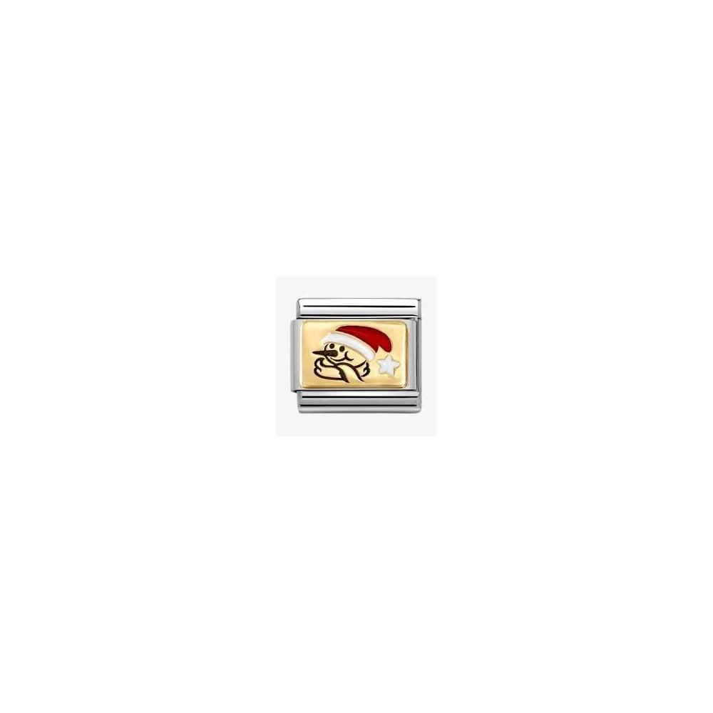 Composable Classic Link, Snowman, Santa Hat Charm