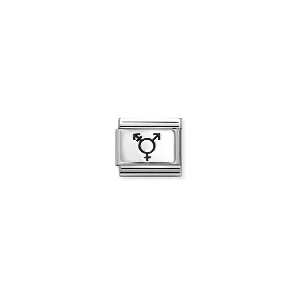 Composable Classic Link, Transgender symbol charm