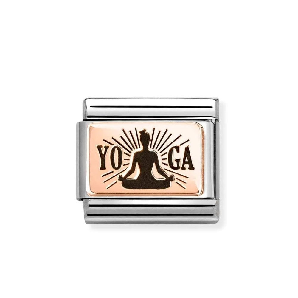 Composable Classic Link, YOGA Lotus Pose Charm