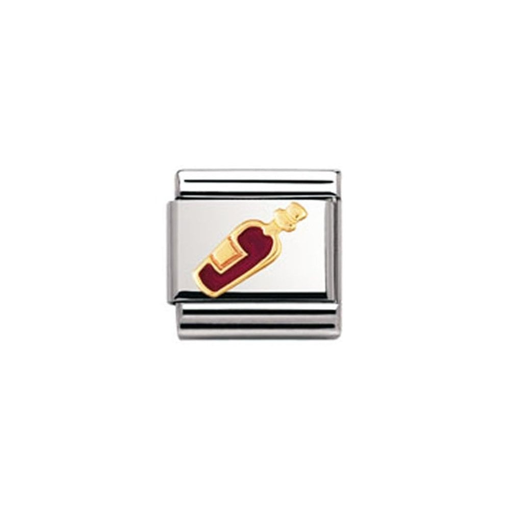 Composable Classic Link red Wine in Enamel Charm