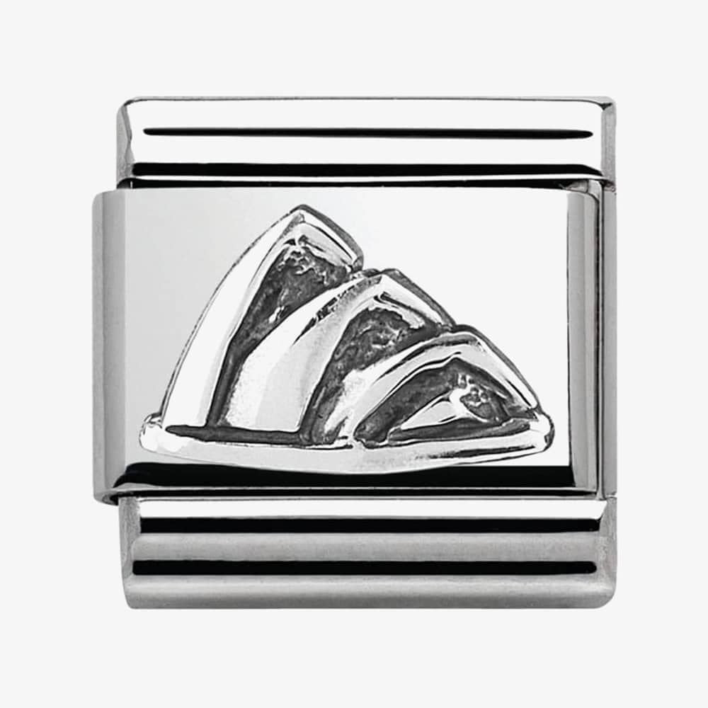 Composable Classic OPERA HOUSE CHARM IN steel and silver 925