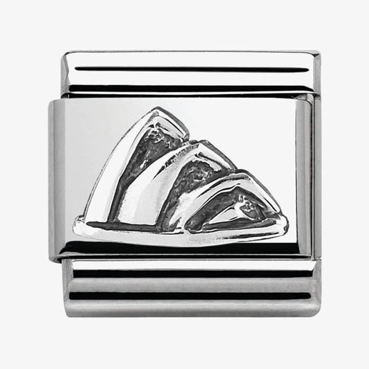 Composable Classic OPERA HOUSE CHARM IN steel and silver 925