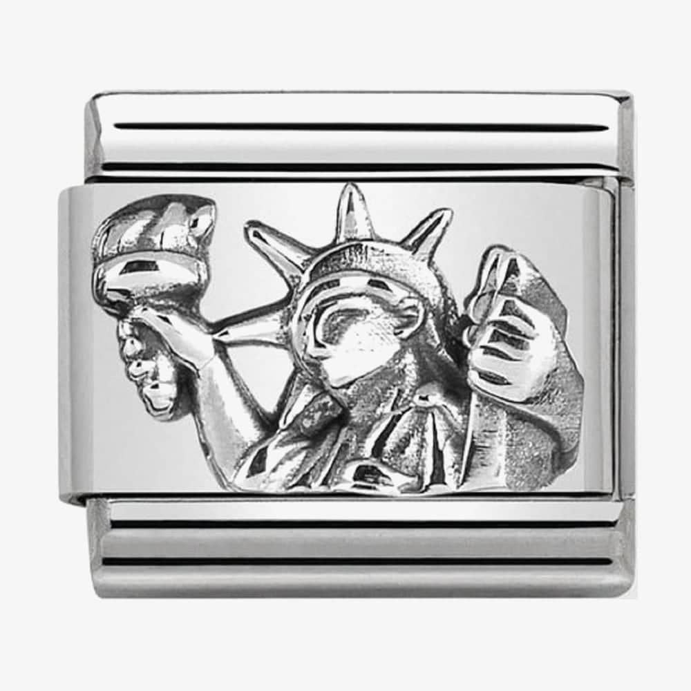 Composable Classic STATUE OF LIBERTY CHARM IN steel and silver 925