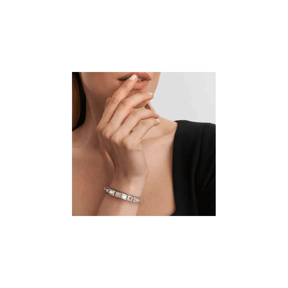 Composable Link, Black and Gold Penguin Charm