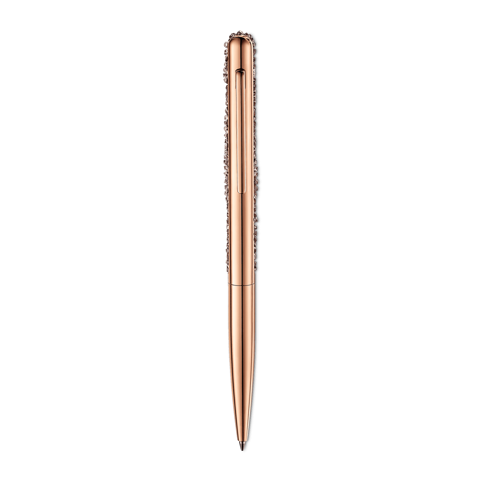 Crystal Shimmer ballpoint pen, Rose gold tone, Rose gold-tone plated