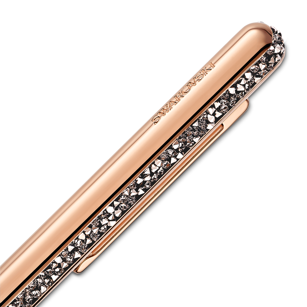 Crystal Shimmer ballpoint pen, Rose gold tone, Rose gold-tone plated