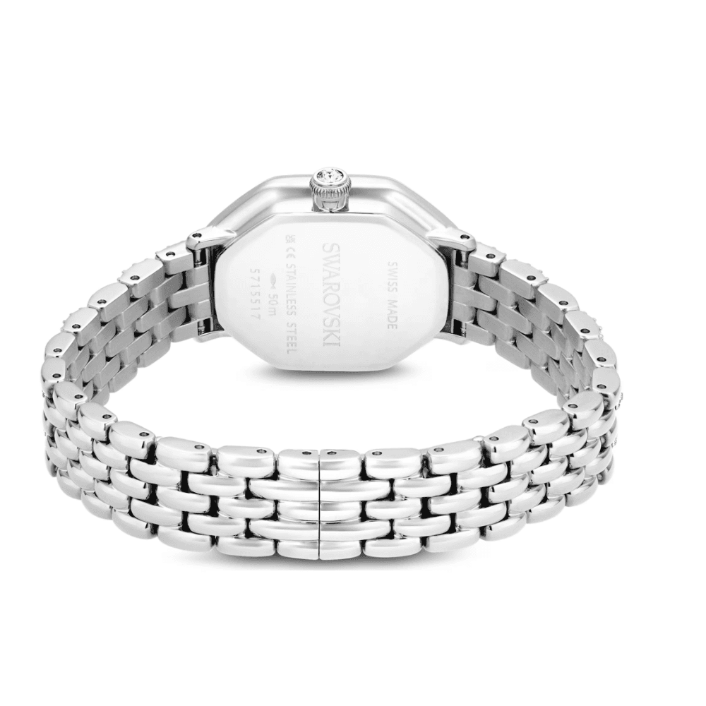 DEXTERA OCTAGON STAINLESS STEEL WATCH
