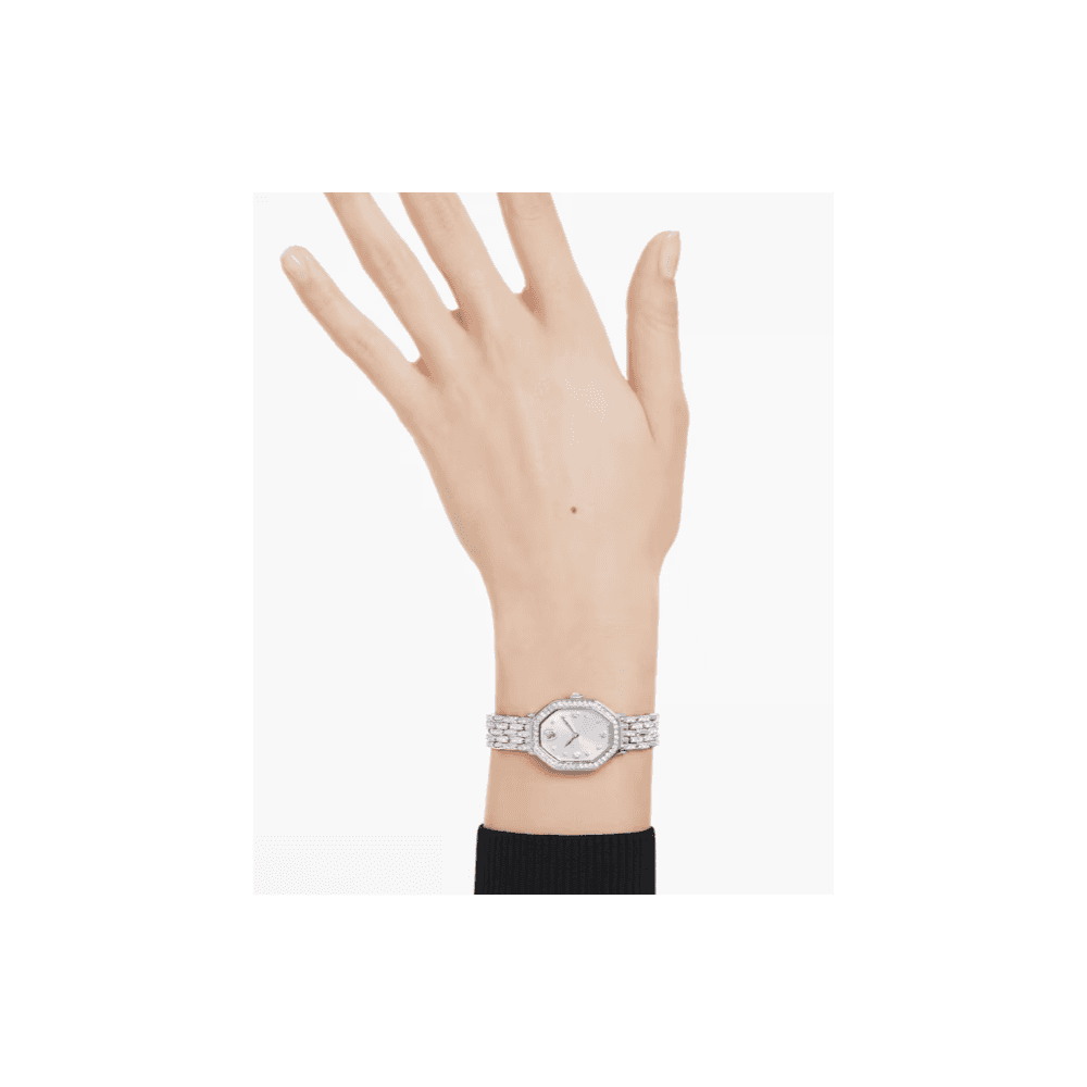 DEXTERA OCTAGON STAINLESS STEEL WATCH