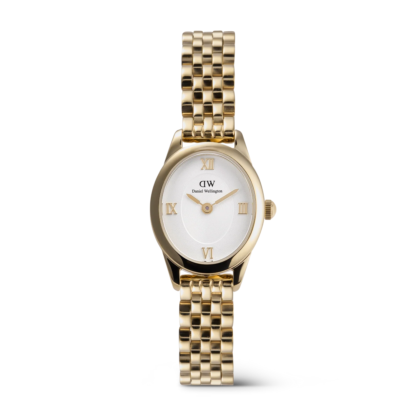 Daniel Wellington Ophelia Ladies Oval Mini Gold Stainless Steel Watch