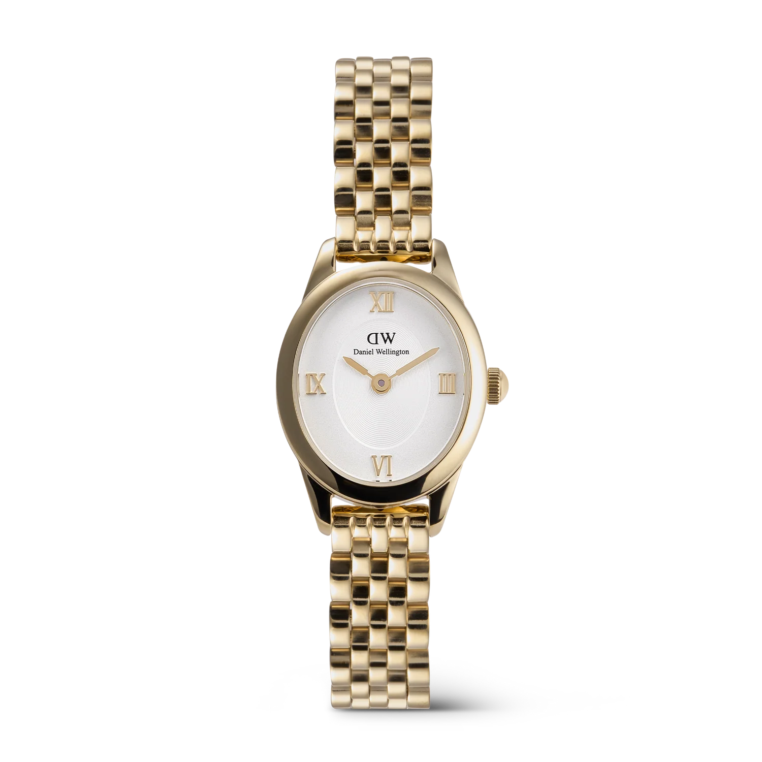 Daniel Wellington Ophelia Ladies Oval Mini Gold Stainless Steel Watch