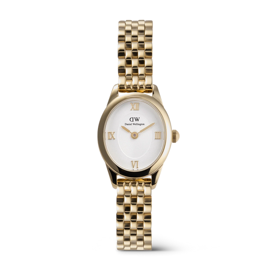 Daniel Wellington Ophelia Ladies Oval Mini Gold Stainless Steel Watch