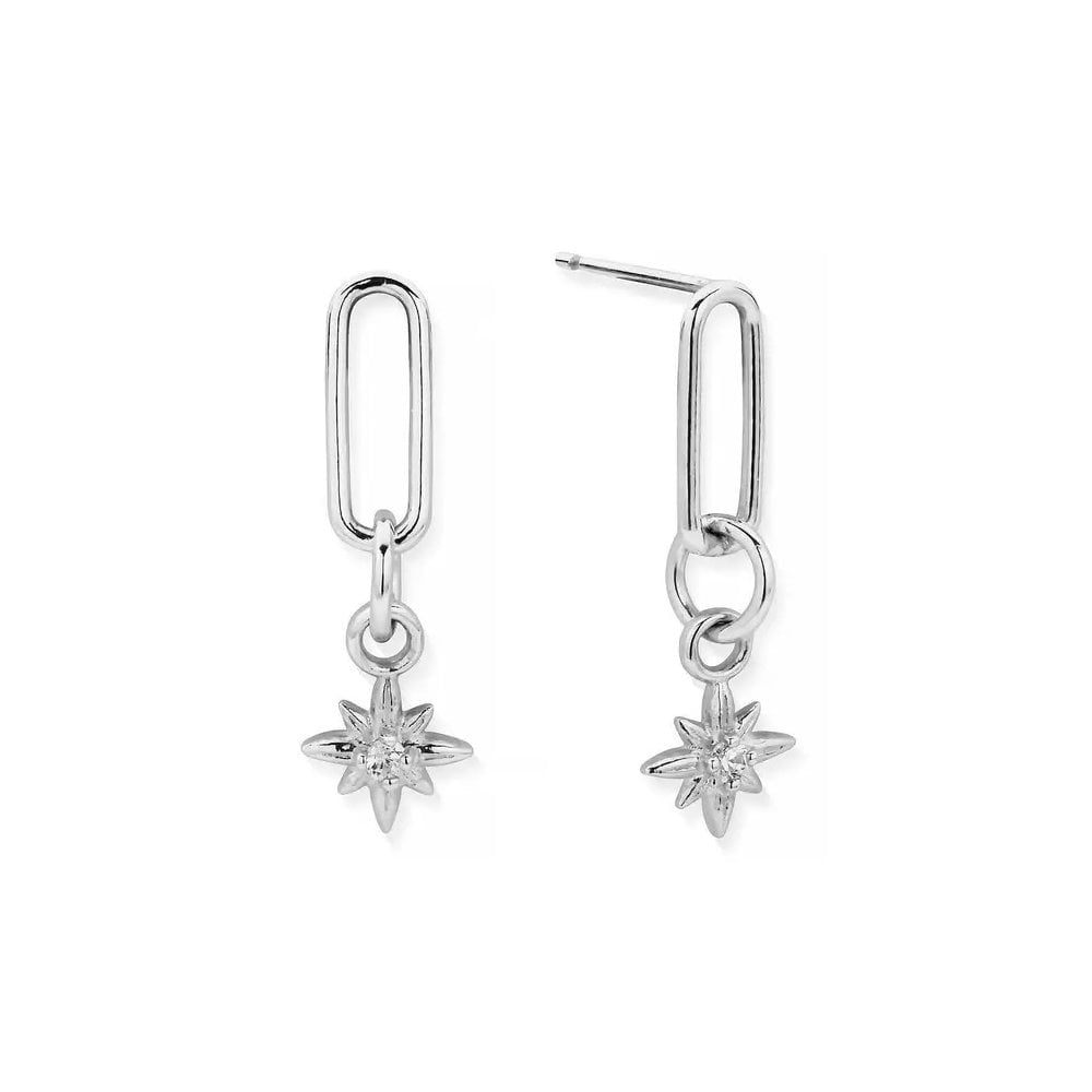 Divine Journey Link Stud Earrings