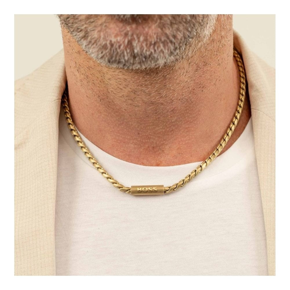 Doran, Gents Gold Stainless Steel Chain