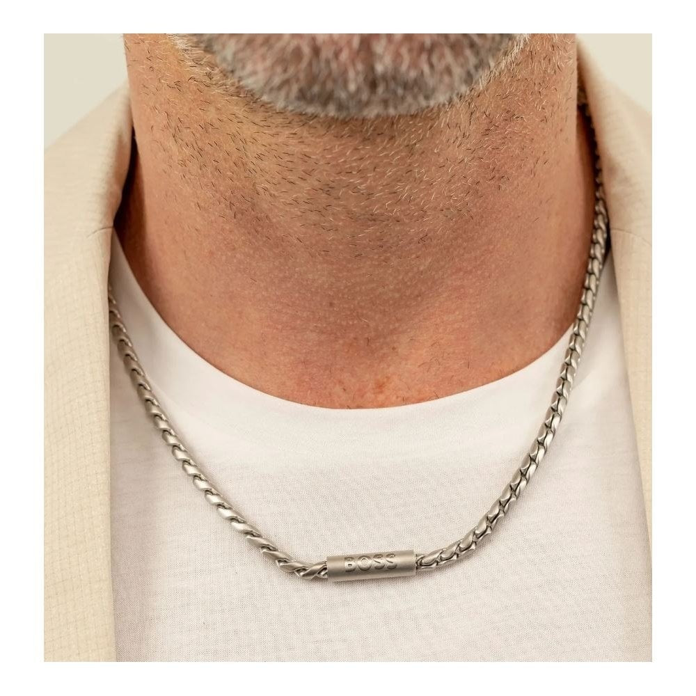 Doran, Gents Stainless Steel Chain Link Necklace