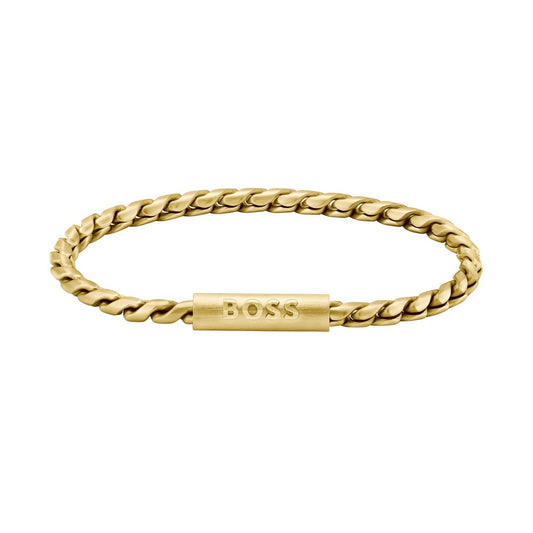 Doran, Gold Stainless Steel Gents Bracelet