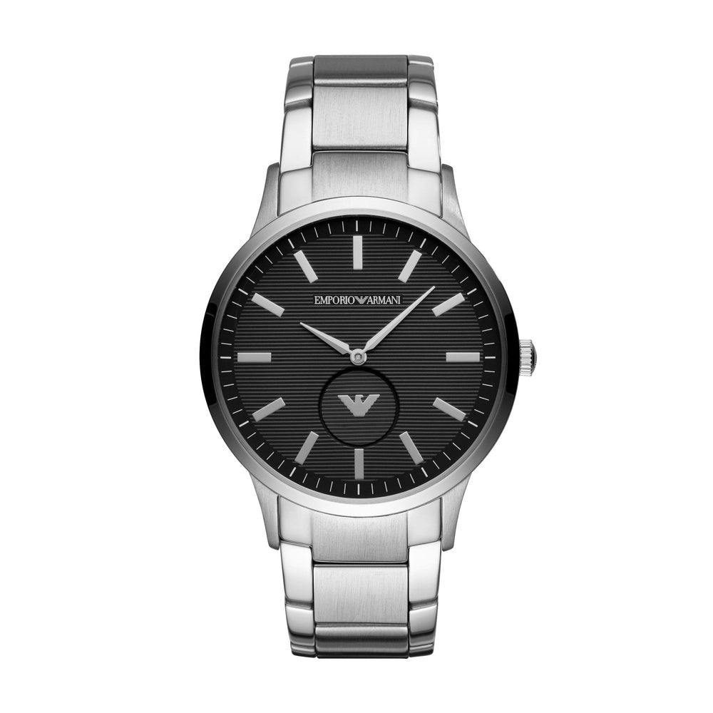 EMPORIO ARMANI MENS STAINLESS STEEL WATCH