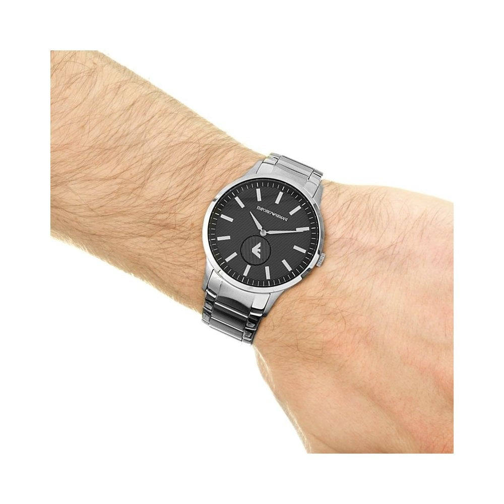 EMPORIO ARMANI MENS STAINLESS STEEL WATCH