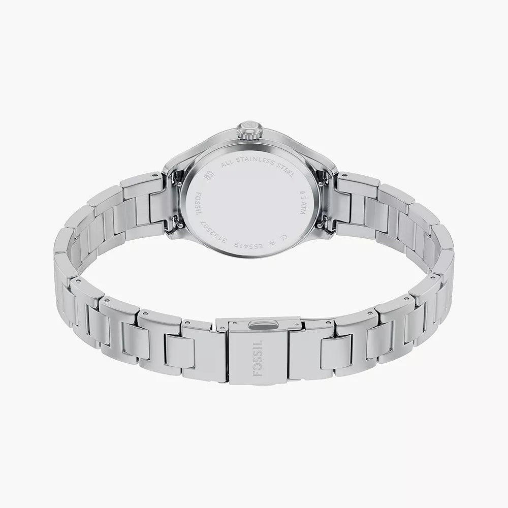 FOSSIL GILMORE LADIES STAINLESS STEEL WATCH