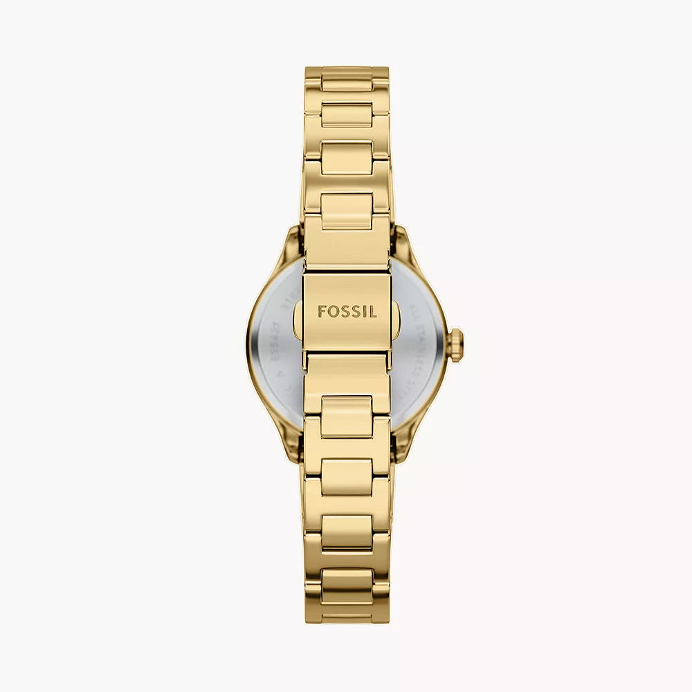 GILMORE LADIES GOLD STAINLESS STEEL WATCH