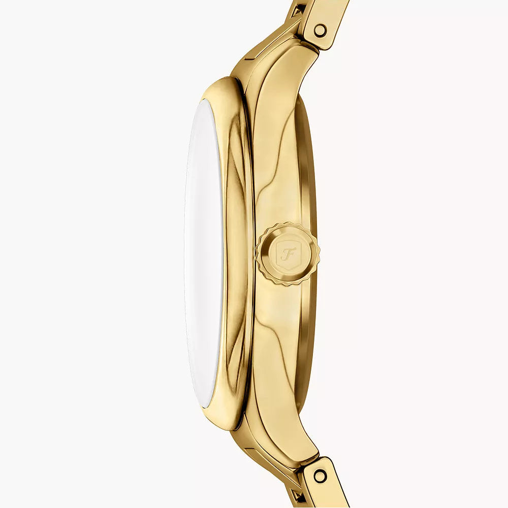 GILMORE LADIES GOLD STAINLESS STEEL WATCH