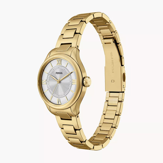 GILMORE LADIES GOLD STAINLESS STEEL WATCH