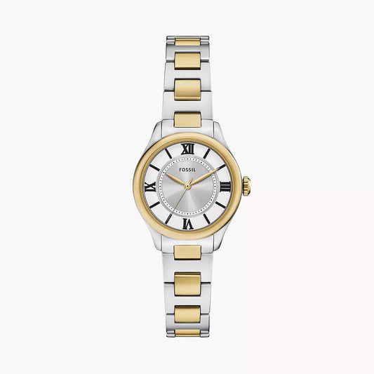 FOSSIL GILMORE TWO-TONED LADIES STAINLESS STEEL WATCH