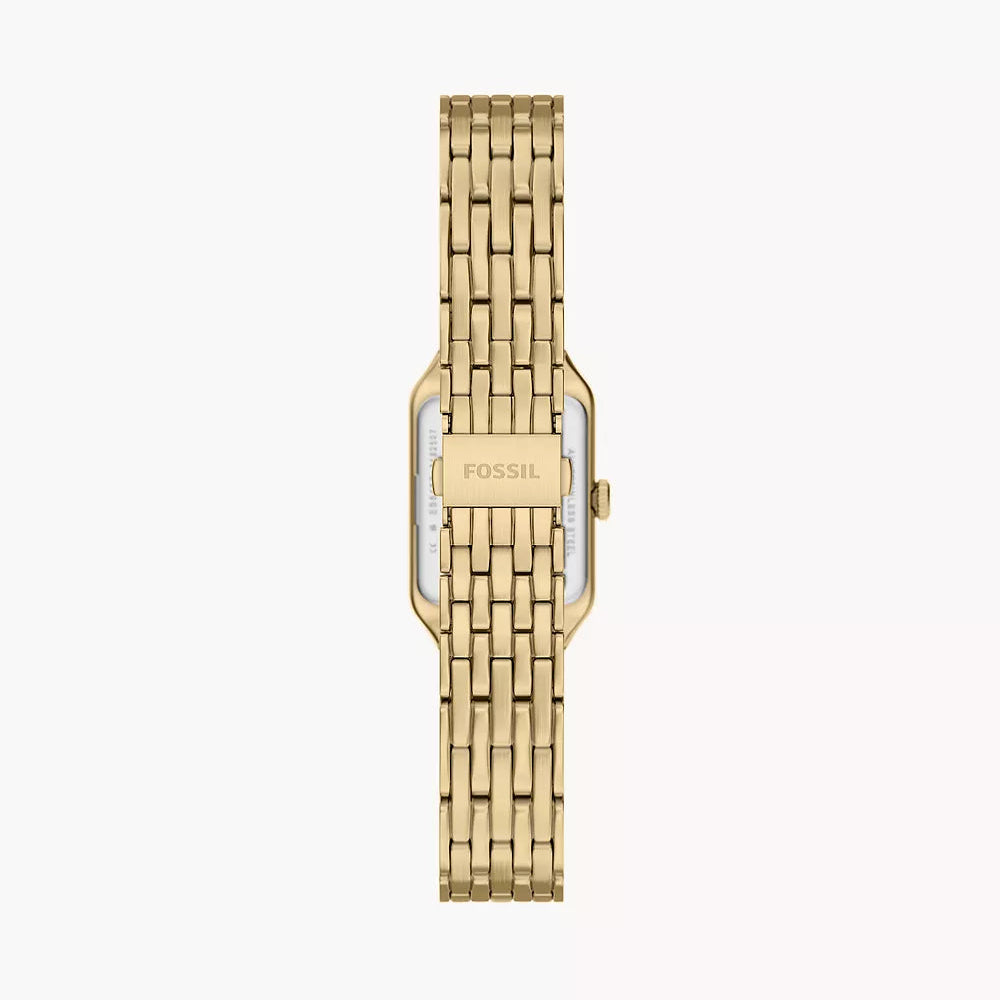 Fossil Raquel Mini Three-Hand Ladies Gold Stainless Steel Watch
