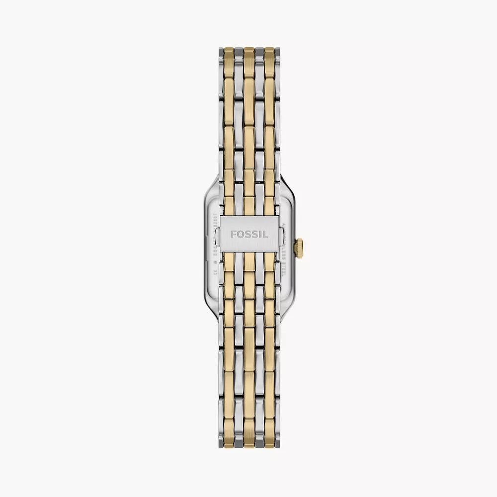 Fossil Raquel Mini Three-Hand Ladies Two-Tone Stainless Steel Watch