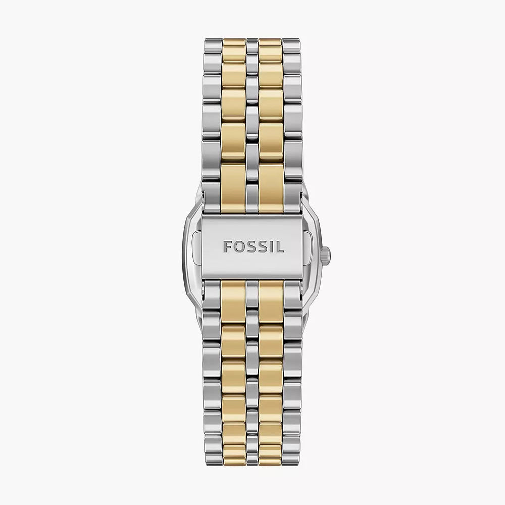 Fossil Harlow Three-Hand Ladies Two-Tone Stainless Steel Watch