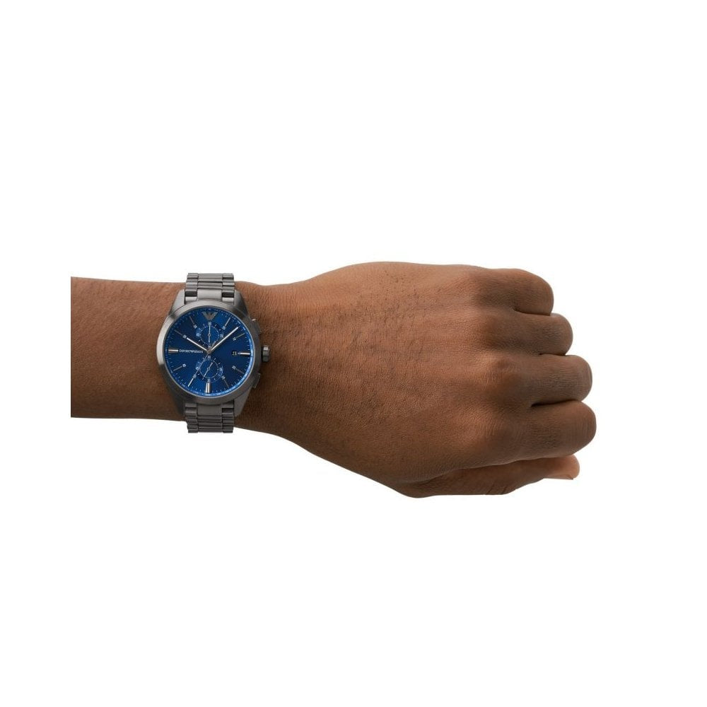 Emporio Armani Chronograph Gunmetal Stainless Steel