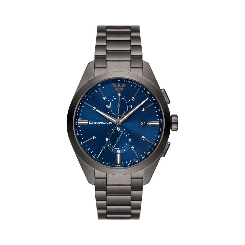 Emporio Armani Chronograph Gunmetal Stainless Steel