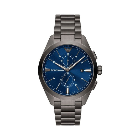 Emporio Armani Chronograph Gunmetal Stainless Steel