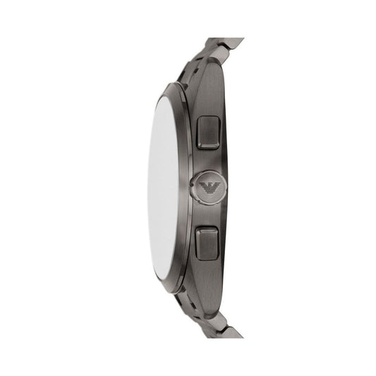 Emporio Armani Chronograph Gunmetal Stainless Steel