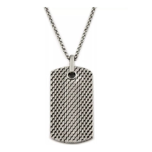 Emporio Armani Eagle Logo Stainless Steel necklace