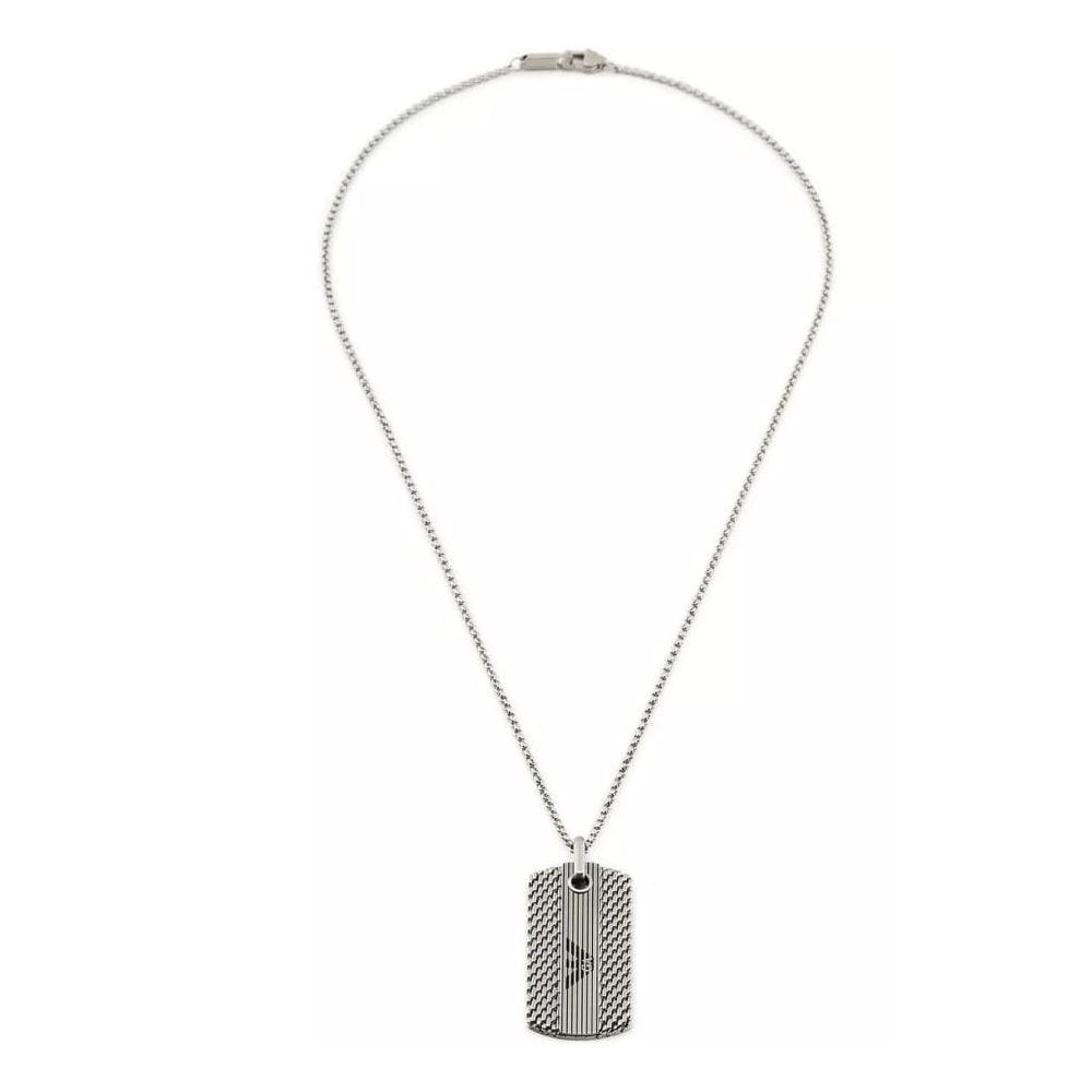 Emporio Armani Eagle Logo Stainless Steel necklace